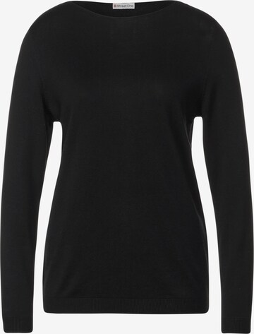 STREET ONE Sweater in Black: front