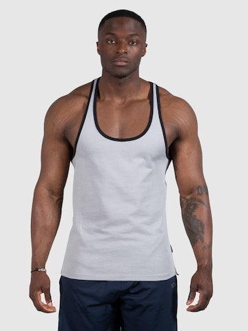 Smilodox Top 'Pat' in Grau: Vorderseite