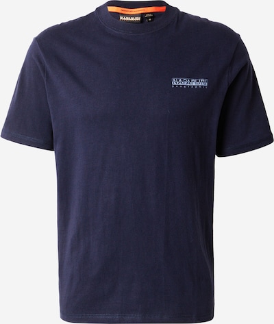 Marškinėliai iš NAPAPIJRI, spalva – tamsiai mėlyna jūros spalva / melsvai pilka, Prekių apžvalga