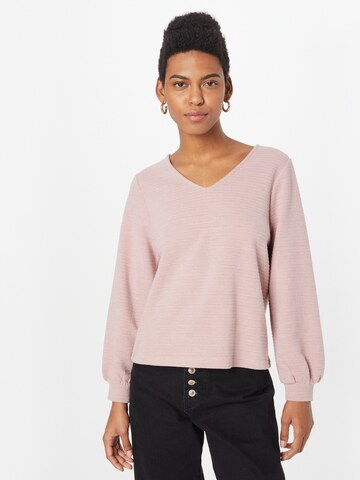 ABOUT YOU Sweatshirt 'Janett' i rosa: framsida