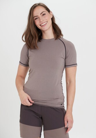 Whistler Funktionsshirt 'Athene' in Grau: predná strana