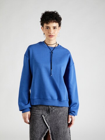 WEEKDAY - Sudadera 'Essence Standard' en azul: frente