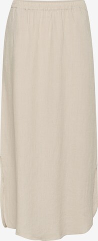 Cream Rok 'Bellis' in Beige: voorkant