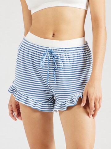 Hunkemöller Pizsama nadrágok - kék: elől