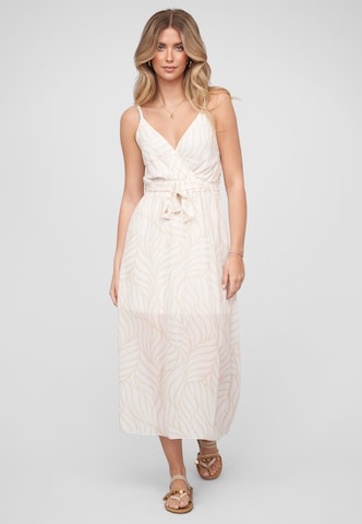 Cloud5ive Zomerjurk in Beige: voorkant