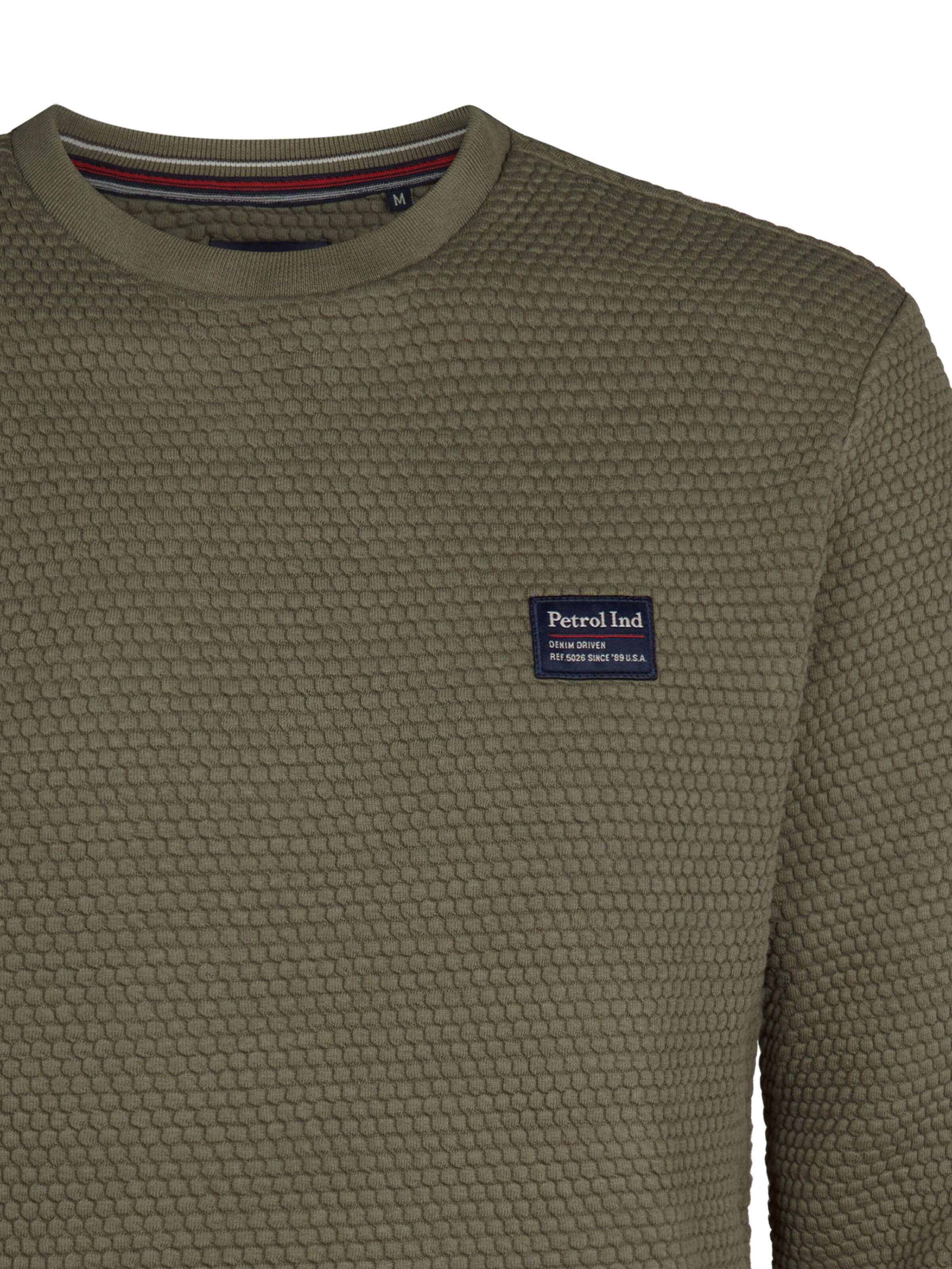 Petrol Industries - Sudadera 'Gunnison' en verde