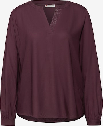 STREET ONE Bluse in Rot: Vorderseite