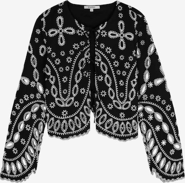 ScalpersŠiroka majica ' ' - crna boja: prednji dio