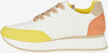 Rock Your Curves by Angelina K. Sneakers in Yellow: front