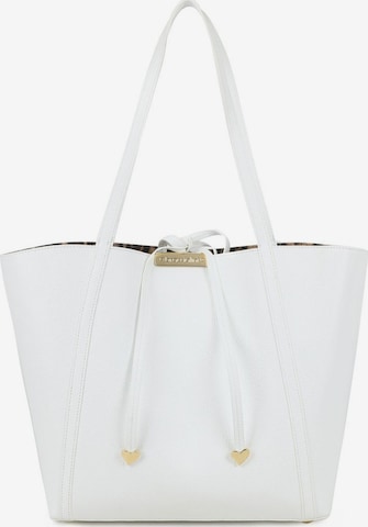 Braccialini - Shopper 'Double' en blanco: frente