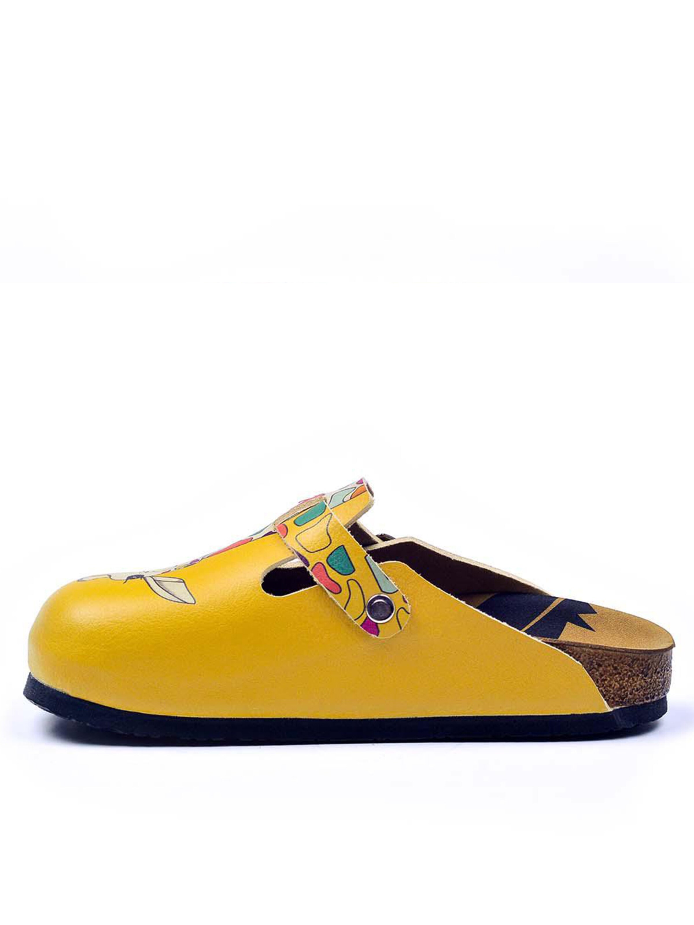 Goby Clogs 'Calceo' in Yellow