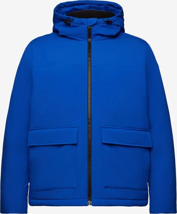 ESPRIT Winterjas in Blauw: voorkant