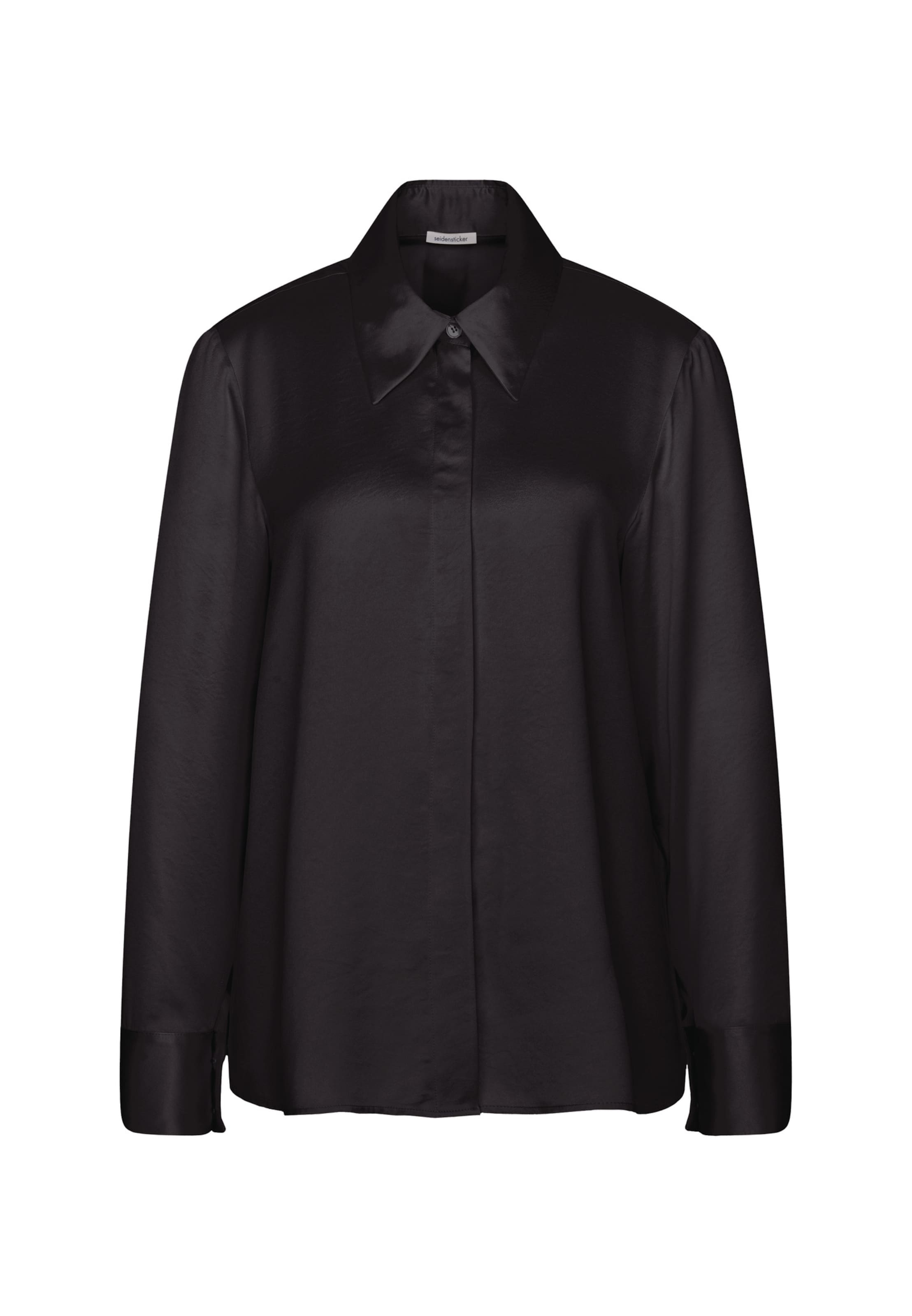SEIDENSTICKER Blouse in Zwart