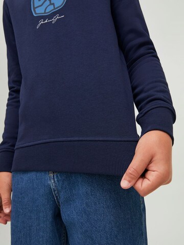 Jack & Jones Junior Sweatshirt 'Comrade' in Blue