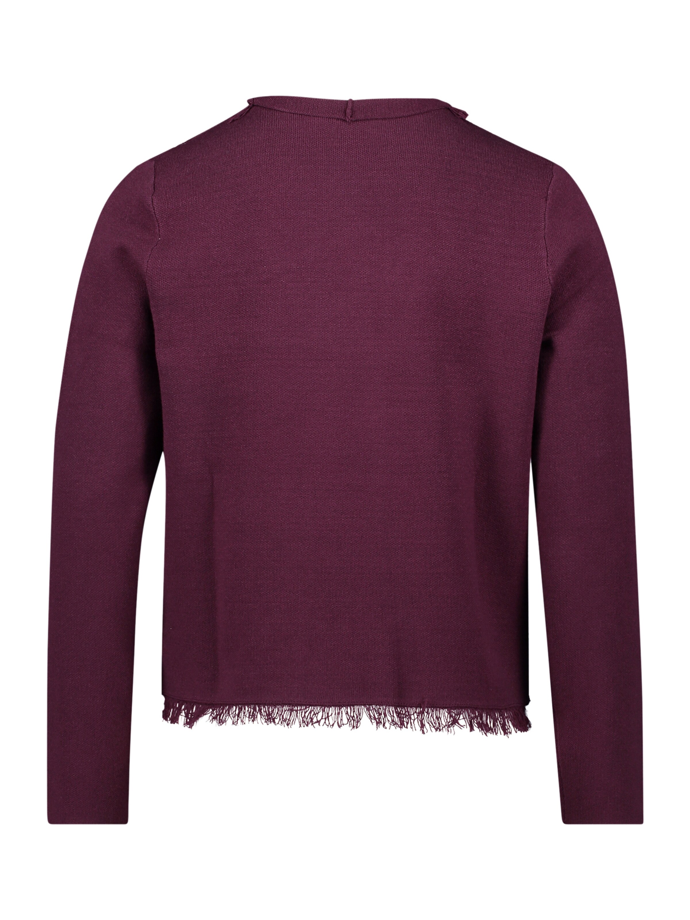 Cartoon Knit cardigan in Purple