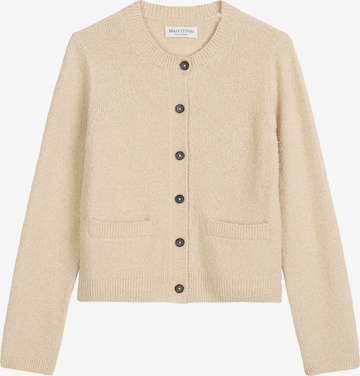 Cardigan Marc O'Polo en beige : devant