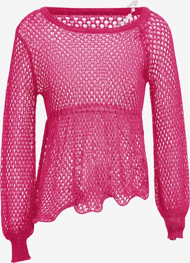 swirly Pullover in pink, Produktansicht