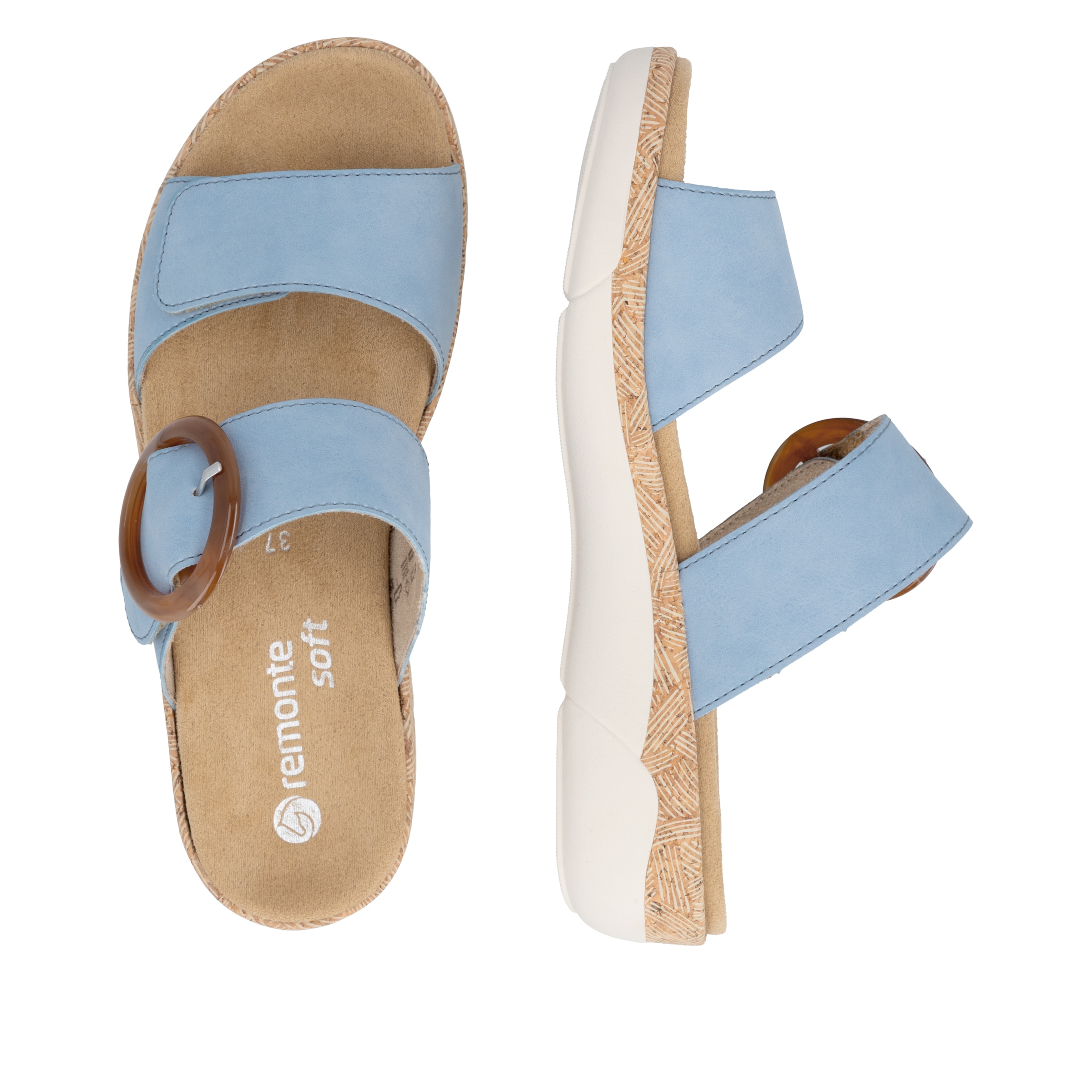 REMONTE Mules 'R6858' in Blue