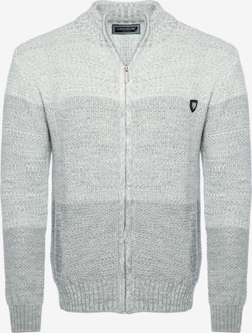 CARISMA Strickjacke in Grau: Vorderseite