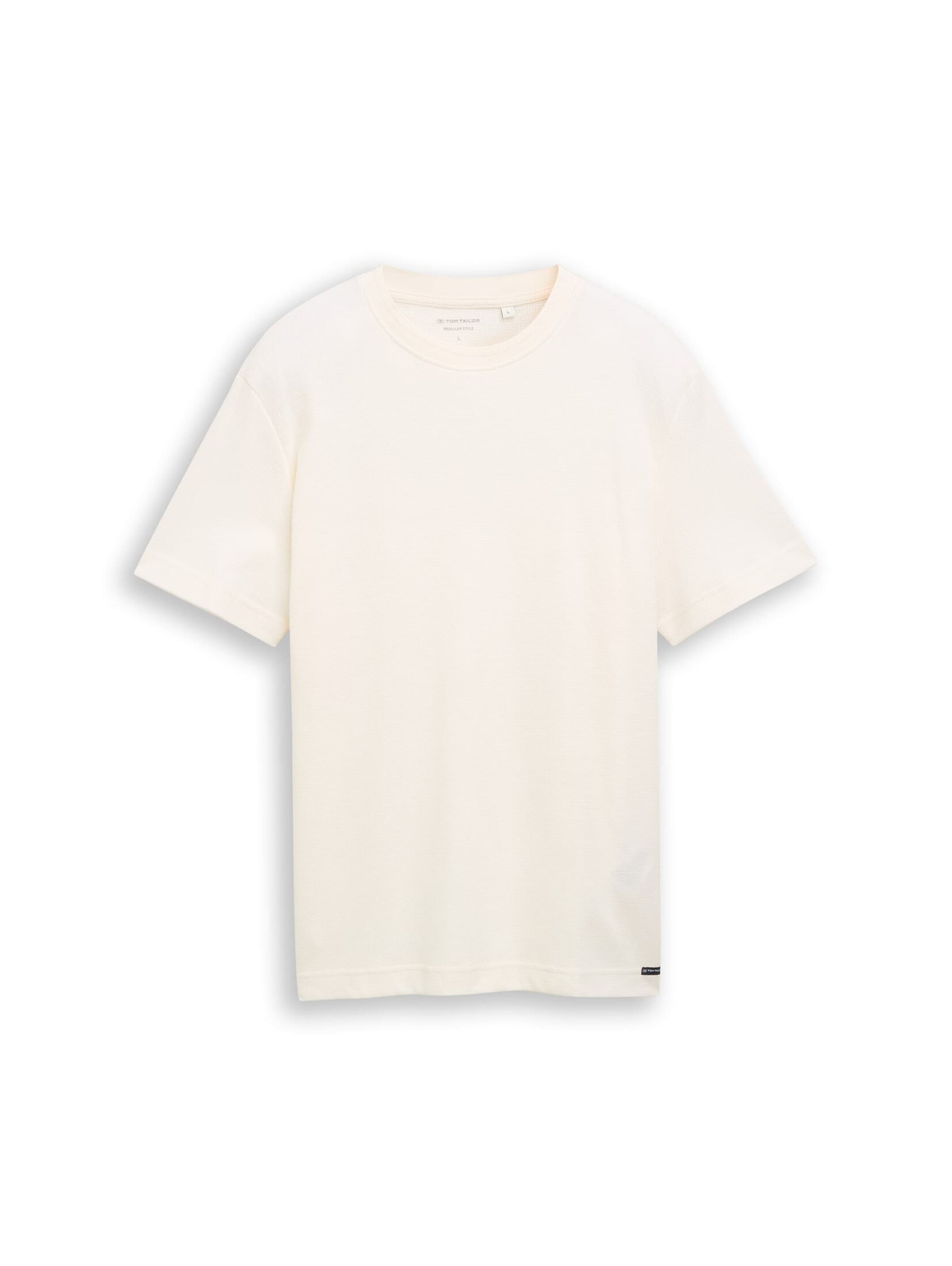 TOM TAILOR Shirt in White: front