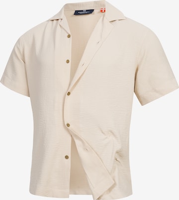 Chemise 'Fawn' Kronstadt en marron : devant