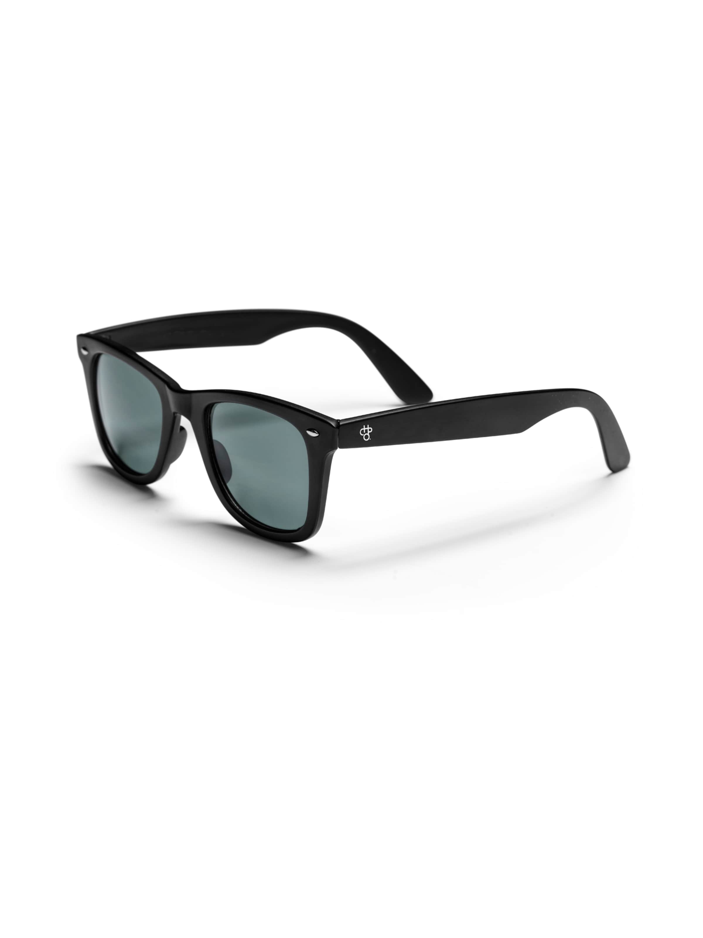 CHPO Sunglasses 'NOWAY' in Black: front