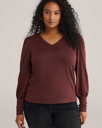 Bluză de la WE Fashion pe roșu: față