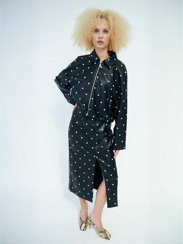 Crās Between-Season Jacket ' Linacras ' in Black