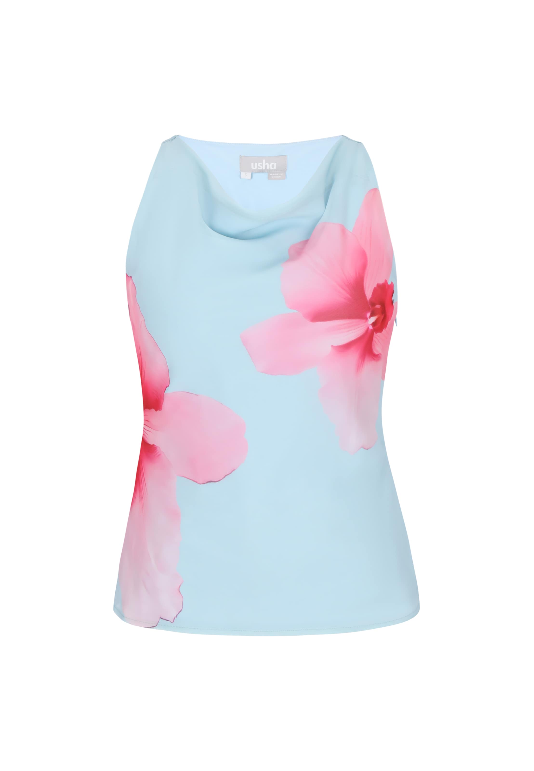 Usha Top in Green: front