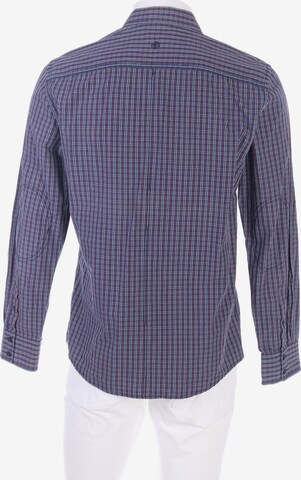 s.Oliver Button Up Shirt in M in Blue