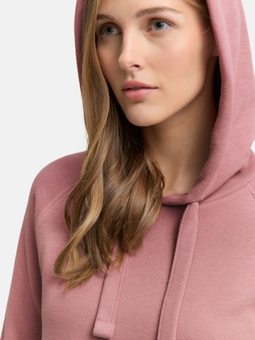 TOM TAILOR DENIM Sweatshirt in Pink