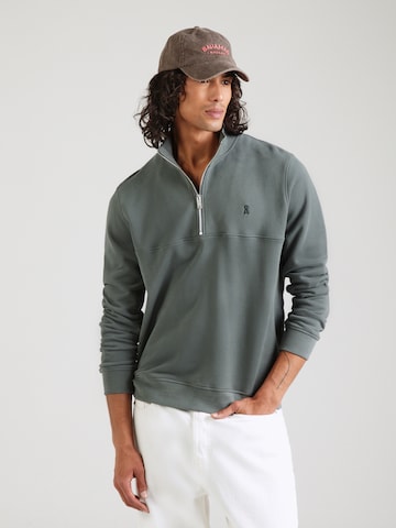Sweat-shirt 'WAARLO' ARMEDANGELS en gris : devant