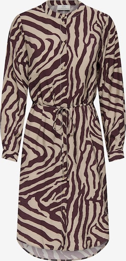 JDY Kleid 'JDYTROYA' in 34 in beige / schoko, Produktansicht