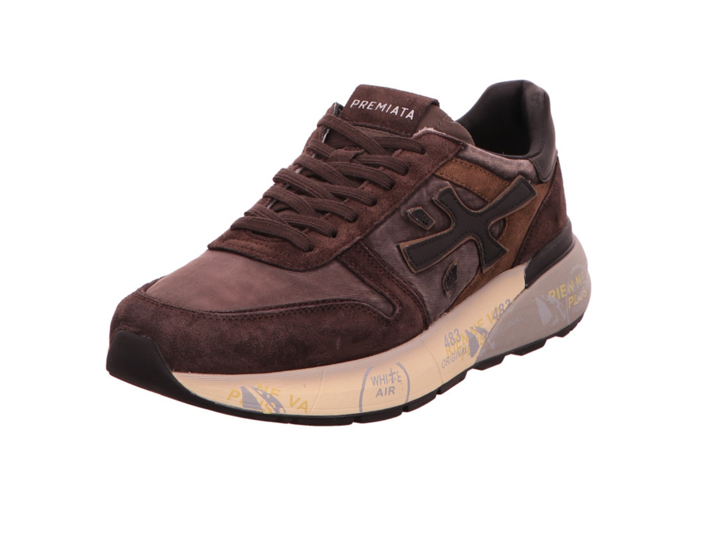 Premiata Sneaker in Braun: Vorderseite