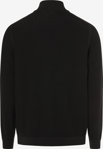 CAMEL ACTIVE Knit cardigan in Black