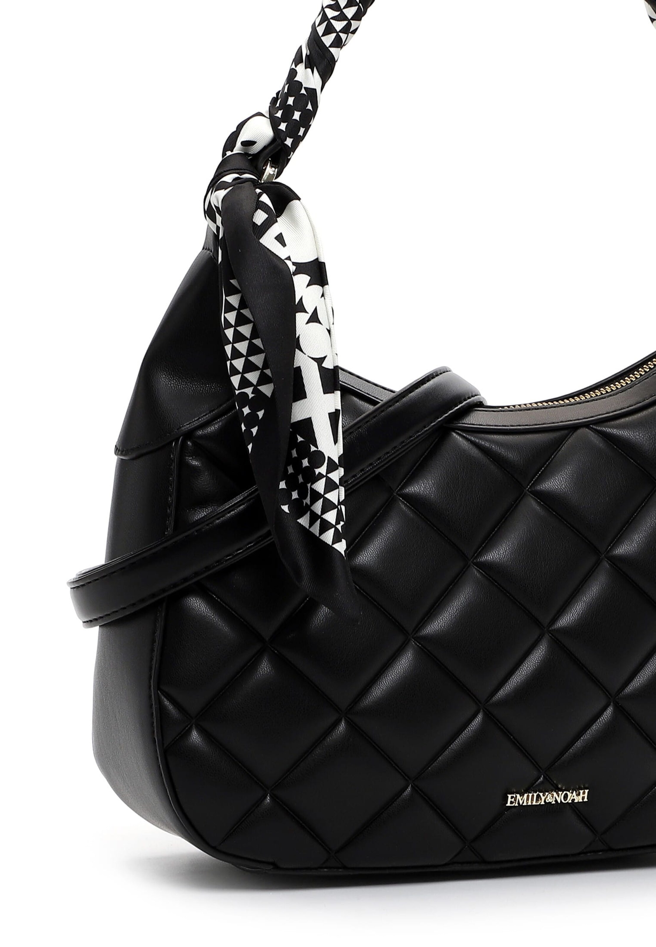 Borsa a sacco 'Ellen' di Emily & Noah in nero