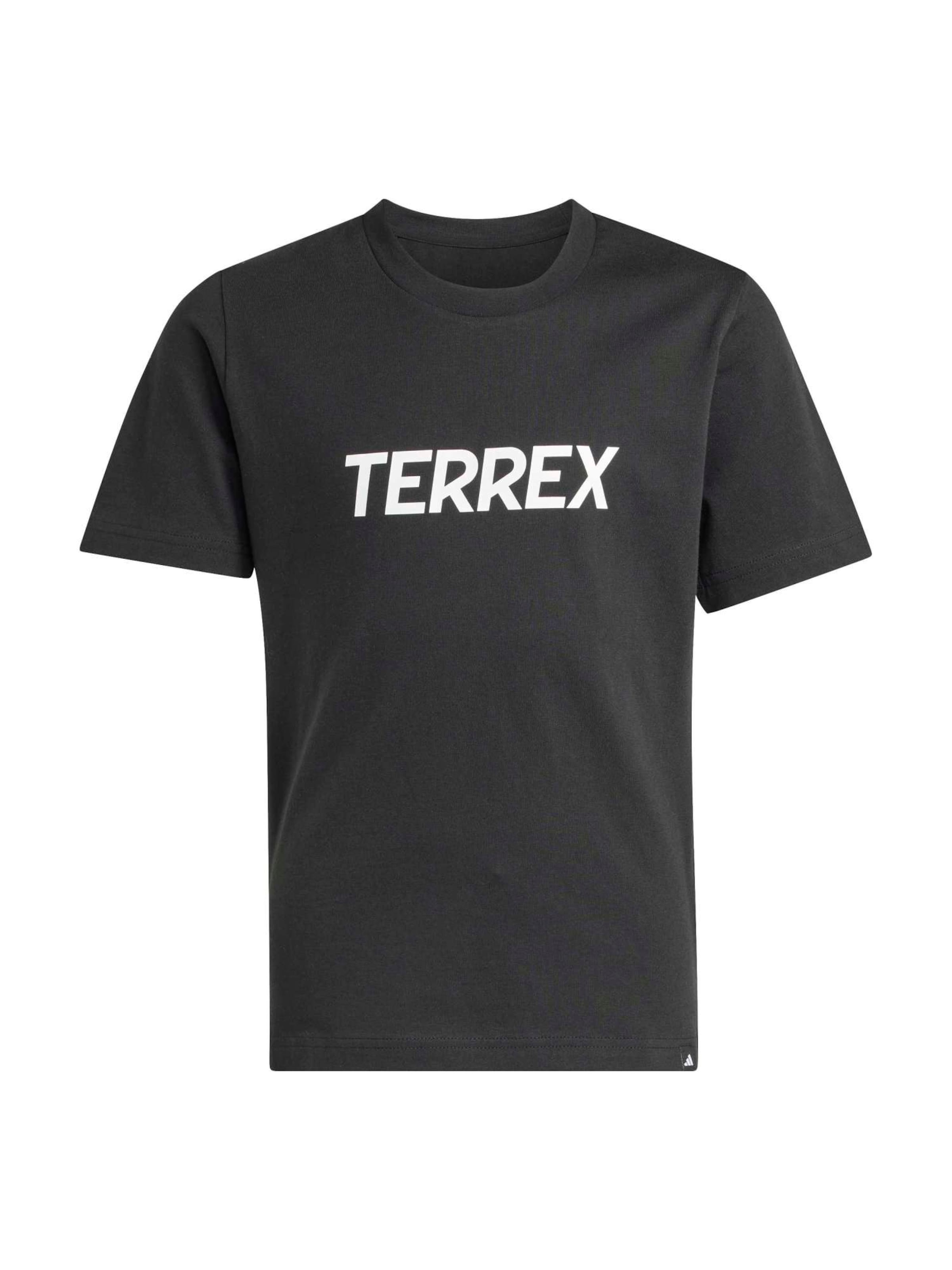 ADIDAS TERREXTehnička sportska majica - crna boja: prednji dio