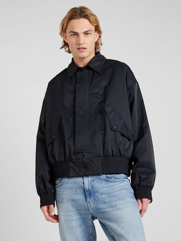 Versace Jeans Couture Between-season jacket in Black: front