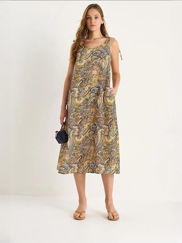 Bianco Lucci - Vestido de verão em amarelo