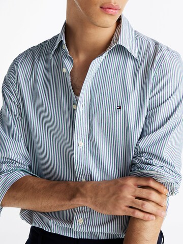 TOMMY HILFIGER Regular fit Button Up Shirt in Blue