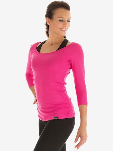 Winshape Λειτουργικό μπλουζάκι 'WS4' σε ροζ: μπροστά