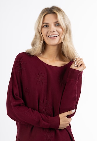 Usha - Pullover em vermelho