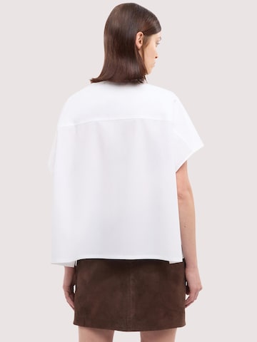 Trussardi - Camiseta en blanco