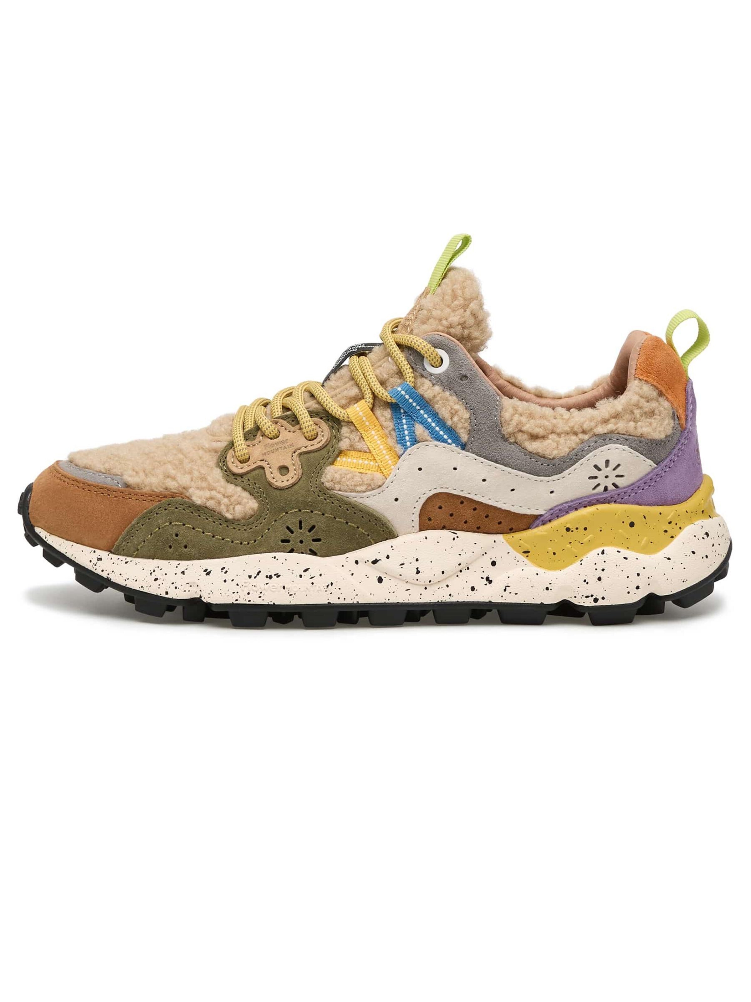 Flower Mountain Sneakers laag 'YAMANO 3 UNI' in Groen
