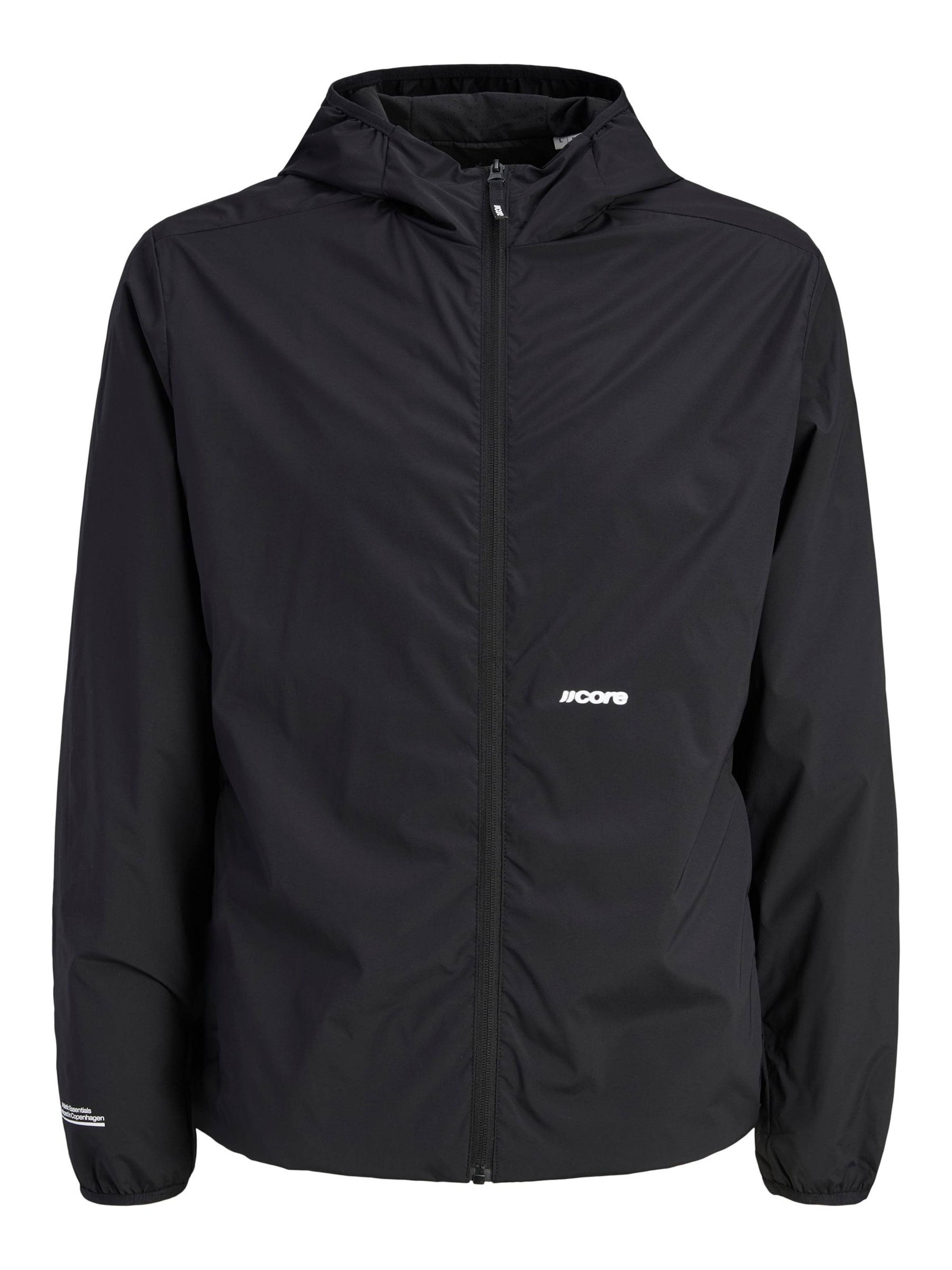 JACK & JONES Overgangsjakke i sort: forside