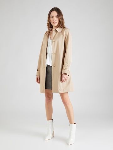 s.Oliver BLACK LABEL Between-Seasons Coat in Beige: front