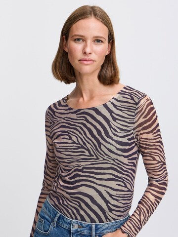 Camicia da donna di b.young in marrone