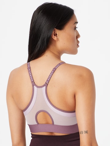 UNDER ARMOUR Low Support Sports Bra 'Infinity' in Purple