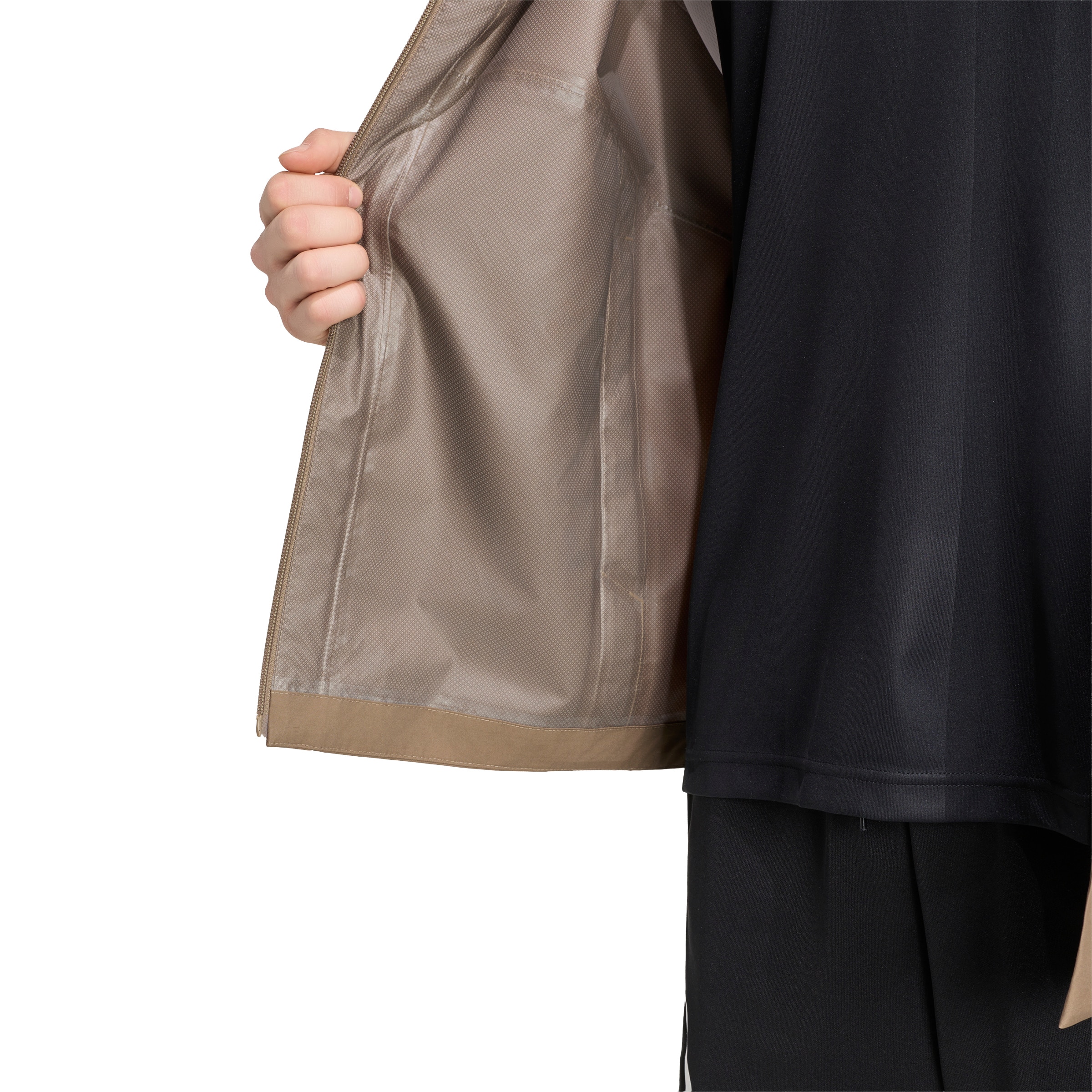 ADIDAS SPORTSWEAR - Chaqueta funcional 'ESS' en beige