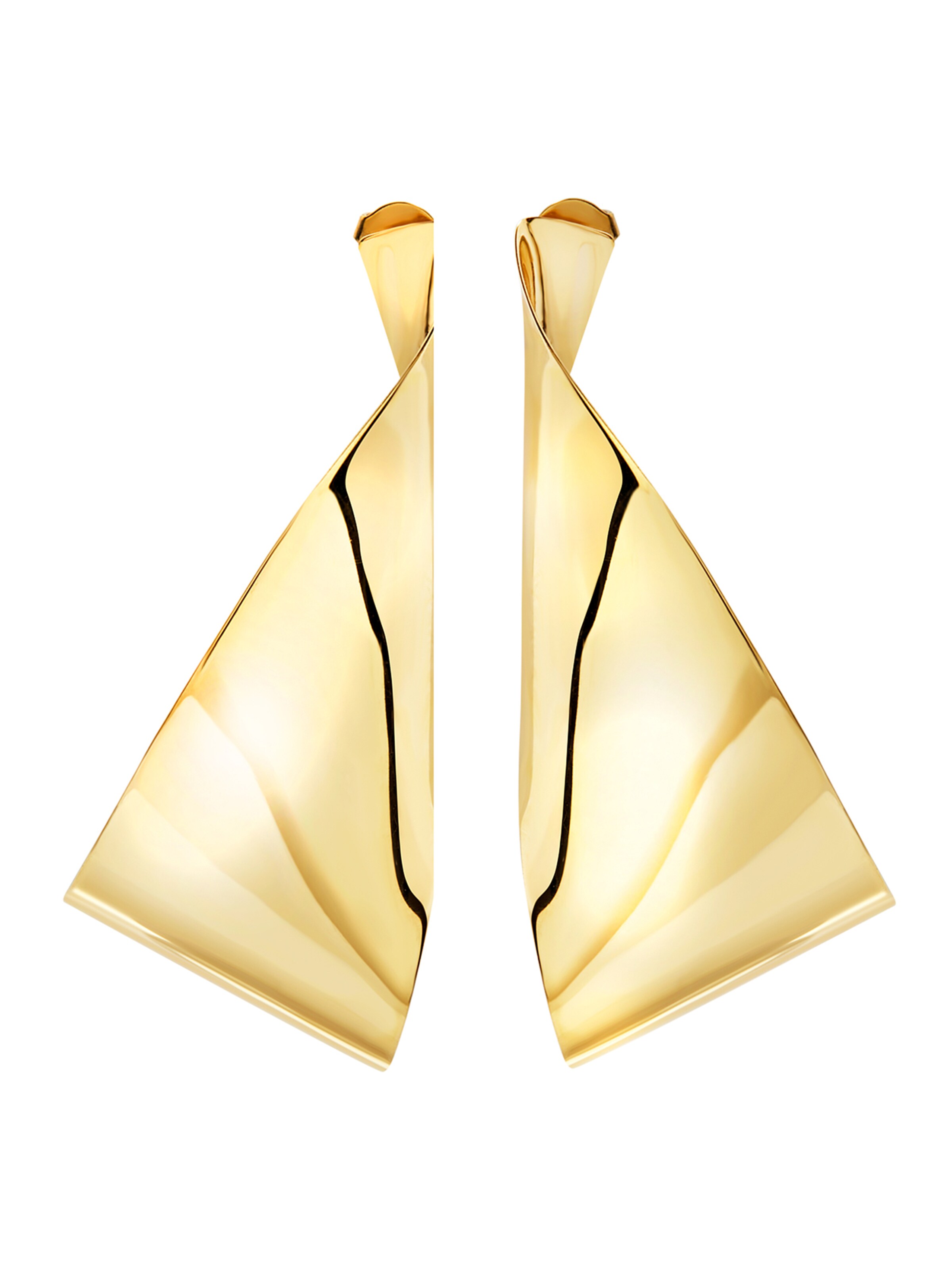 Orecchini di Breil in oro: frontale